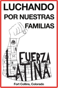 Luchando por nuestros familias. Fuerza Latina.