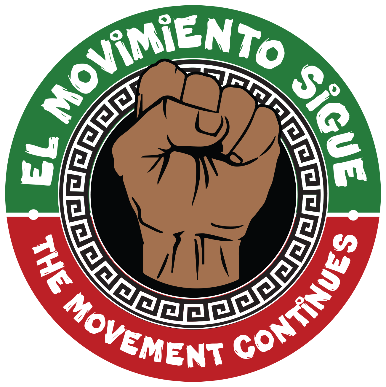 El movimiento sigue. The movement continues.